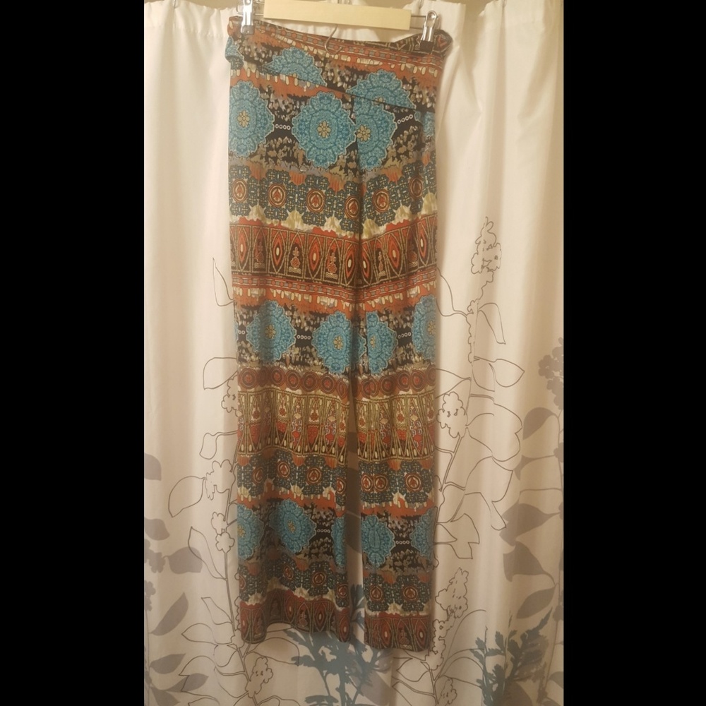 Tribal palazo pants
